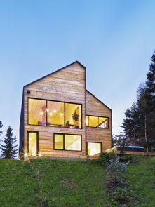 現代木屋小住宅 自然美學與可持續建筑的交匯